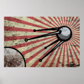 レトロ衛星 ポスター (正面)