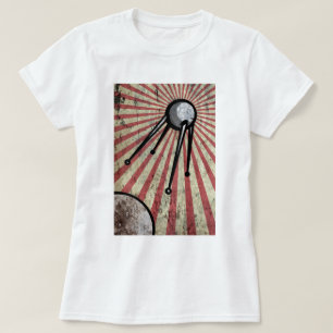 レトロ衛星 Tシャツ