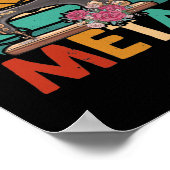 レトロ裁縫マシン愛Sew愛好家ペダル ポスター (角)