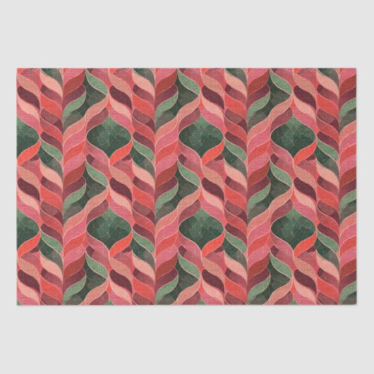 レトロ装飾品70s 60sスタイル 薄葉紙 (正面)