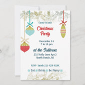 レトロ装飾品 招待状 (正面)