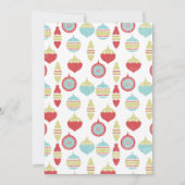 レトロ装飾品 招待状 (裏面)