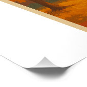 レトロ西安旅行ポスター – 古代中国ウォールアート ポスター (コーナー)