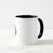 レトロ西部劇ホースバンダナ コーヒーマグ マグカップ (正面右)