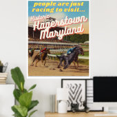 レトロ観光ポスター ポスター (ホームオフィス)