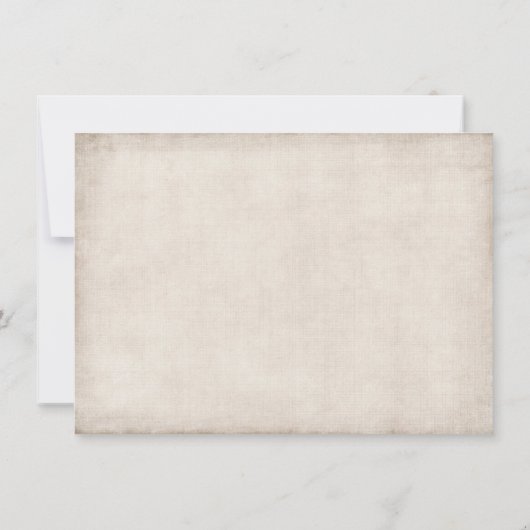 レトロ記念日パーティの招待状と写真 招待状 (裏面)