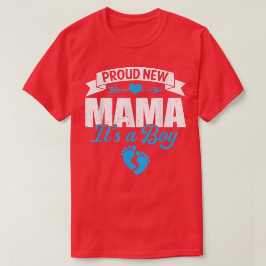 レトロ誇りを持ったファミリー新しいママ男の子の性愛 Tシャツ (デザイン正面)