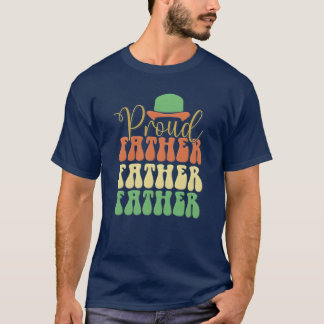 レトロ誇りを持った父親 Tシャツ