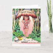 レトロ誕生日カード – 別の誕生日?!ユーモアのある カード (正面)