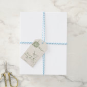 レトロ誕生日サンキューカードディスコボールカクテル ギフトタグ (より糸付き)