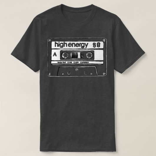 レトロ誕生日テープ1988 Tシャツ (デザイン正面)