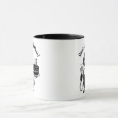 レトロ誕生日応援プレゼント マグカップ (中央)