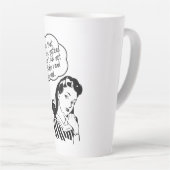 レトロ読ズクラブブック カフェラテマグ (右アングル)