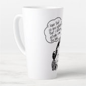 レトロ読ズクラブブック カフェラテマグ (左アングル)