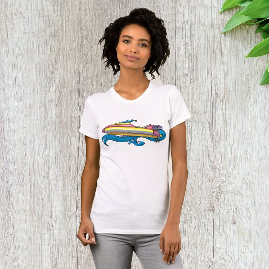 レトロ調ジェットスキー Tシャツ