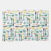 レトロ調理器具 キッチンタオル (横)