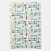 レトロ調理器具 キッチンタオル (縦)