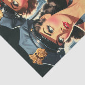 レトロ警察女子 薄葉紙 (詳細)