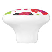 レトロ象はパターン壁紙をからかいます セラミックノブ (側面)