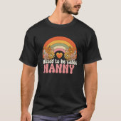 レトロ賛美はNanny Rainbow Groovy Boと呼ばれる Tシャツ (正面)