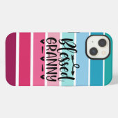 レトロ賛美グラニー iPhoneケース (裏面横)