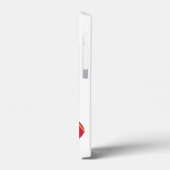 レトロ赤と緑のクリスマスオーナメント Case-Mate iPhoneケース (裏面 / 左)