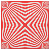 レトロ赤太陽光線の背景 ファブリック (見本)