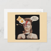 レトロ超現実的な卵のための朝食,この経済で ポストカード (正面/裏面)