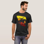 レトロ跳ね馬 Tシャツ (正面フル)