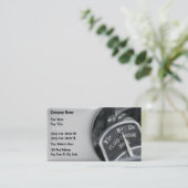 レトロ車のな名刺 名刺 (スタンド正面)