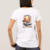 レトロ車の寿命は80年代より良い Tシャツ (裏面)