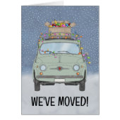 レトロ車の新しいアドレス発表 (正面)