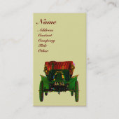 レトロ車車の- 名刺 (正面)