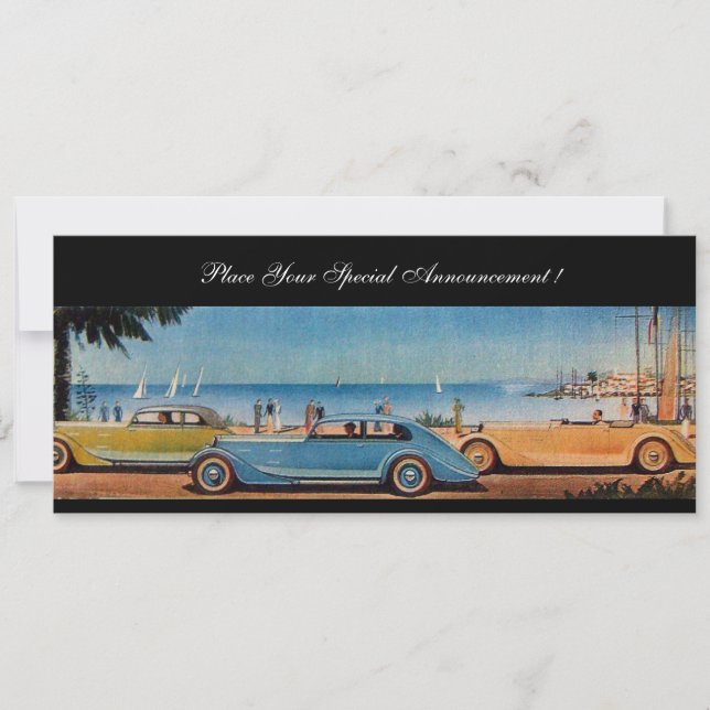 レトロ車 (正面)