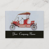 レトロ車2 – 自動修理車の、 名刺 (裏面)