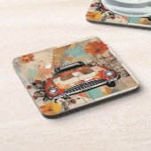 レトロ車 コースター (左側)