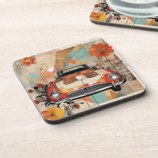 レトロ車 コースター (左側)