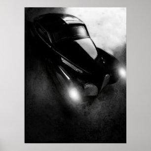 レトロ車 ポスター