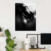 レトロ車 ポスター (ホームオフィス)