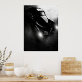 レトロ車 ポスター (キッチン)