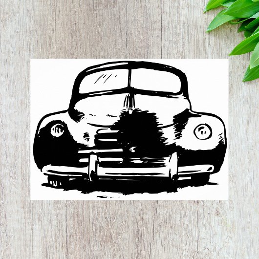 レトロ車 ポスター