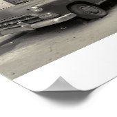 レトロ車 ポスター (角)