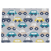 レトロ車 ラージペーパーバッグ (正面)