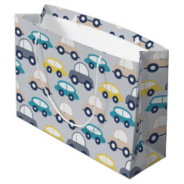レトロ車 ラージペーパーバッグ