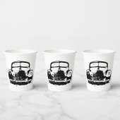 レトロ車 紙コップ