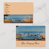 レトロ車 – 自動修車の復 名刺 (正面/裏面)