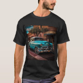 レトロ車 Tシャツ (正面)