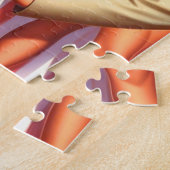 レトロ軍隊のピンアップ ジグソーパズル (側面)