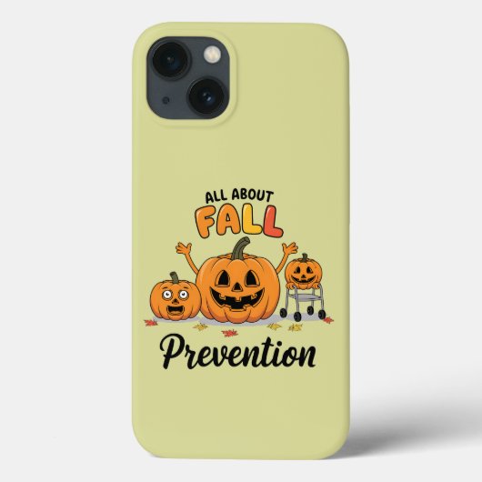 レトロ転倒防止 私は秋が好き 職業病 Case-Mate iPhoneケース (裏面)
