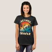 レトロ退職したOracleヴィンテージ除・売却処理済 Tシャツ (正面フル)